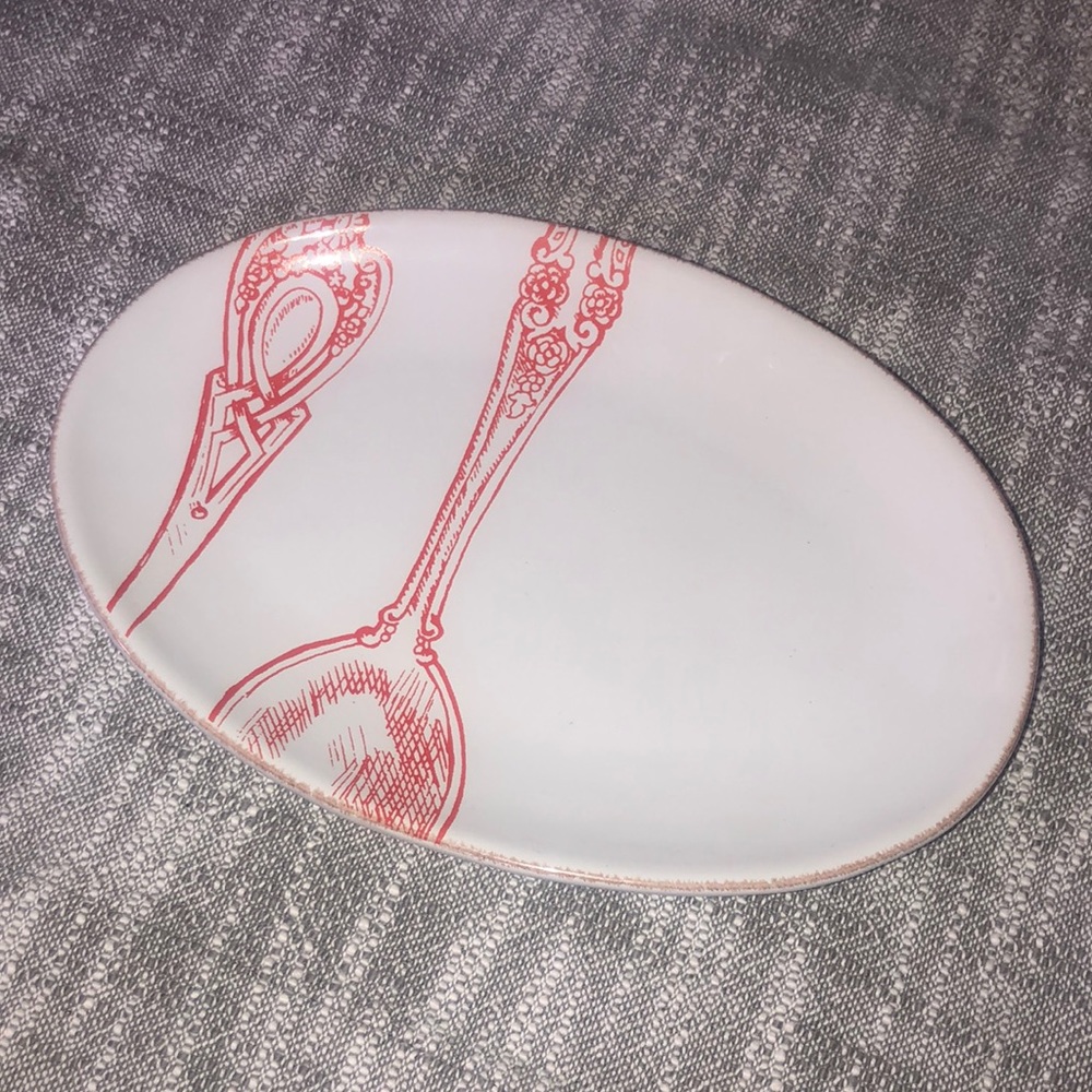 Threshold, stoneware, serving platter